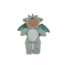 Load image into Gallery viewer, Plush toy dragon on a white background

