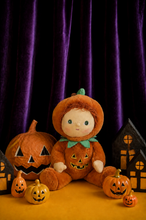 Load image into Gallery viewer, Dinky Dinkum Doll - Jules Jack O'Lantern Pumpkin
