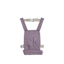 Load image into Gallery viewer, Dinkum Doll  Quilted Carrier - Lavender
