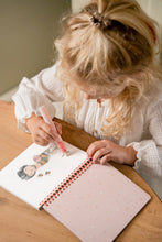 Load image into Gallery viewer,  Rosa &amp; Friends Magic Water Colouring Book girl colouring
