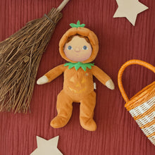 Load image into Gallery viewer, Olli Ella Dinky Dinkum Doll - Jack O&#39;Lantern - Orange

