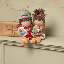 Load image into Gallery viewer, Little Dutch Evi and Jake Christmas Cuddle Dolls
