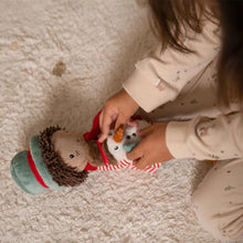 Load image into Gallery viewer, Girl with Little Dutch Jake and Evi Christmas Cuddle Dolls

