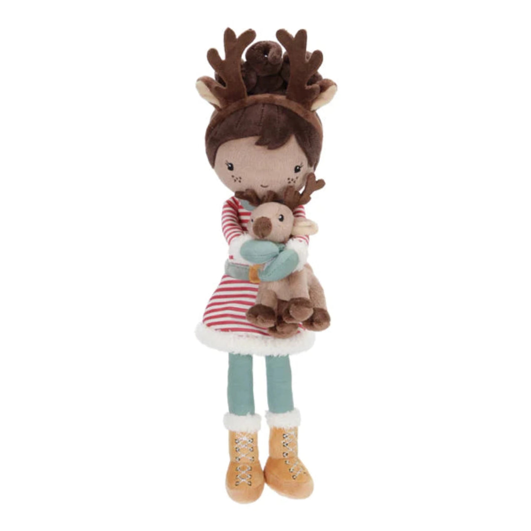 Little Dutch Evi Christmas Reindeer Cuddle Doll 