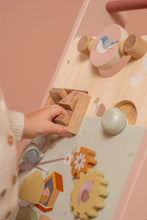 Load image into Gallery viewer, A girl playing with the Activity Baby Walker - Flowers and Butterflies
