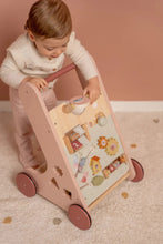Load image into Gallery viewer, A girl playing with the Activity Baby Walker - Flowers and Butterflies
