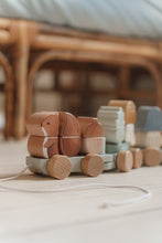 Load image into Gallery viewer, Little Dutch Forest Friends Stacking Train
