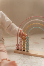 Load image into Gallery viewer, Child playing with Little Rainbow Abacus Fairy Garden 
