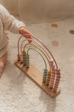Load image into Gallery viewer, Child playing with Little Rainbow Abacus Fairy Garden 
