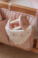 Load image into Gallery viewer, Little Dutch Fairy Garden Roller Rattle. With a pretty image of  deer and a ladybird.

