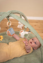 Load image into Gallery viewer, Baby playing with a mobile toy in a crib
