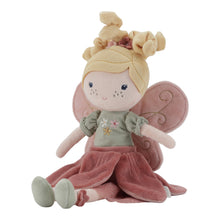 Load image into Gallery viewer, Plush toy fairy with pink dress and blonde hair on a white background
