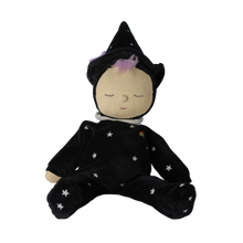 Load image into Gallery viewer, Dozy Dinkum Doll - Willa Witch - Black
