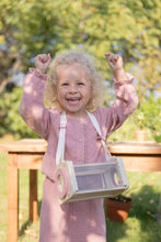 Load image into Gallery viewer, child with bug Box Fairy Garden with Magnifier
