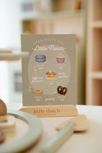 Load image into Gallery viewer,  Little dutch Wooden Cake Stand menu

