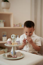Load image into Gallery viewer, boy playng with Little dutch Wooden Cake Stand
