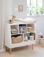 Load image into Gallery viewer, Done by Deer Activity Floor Mirror  Lalee in a child&#39;s bedroom
