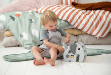 Load image into Gallery viewer, Child playing with Done by Deer Sorting Box Elphee Grey
