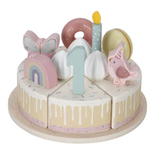 Load image into Gallery viewer, Little Dutch Wooden Birthday Cake - Pink
