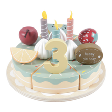 Load image into Gallery viewer, Little Dutch Wooden Birthday Cake
