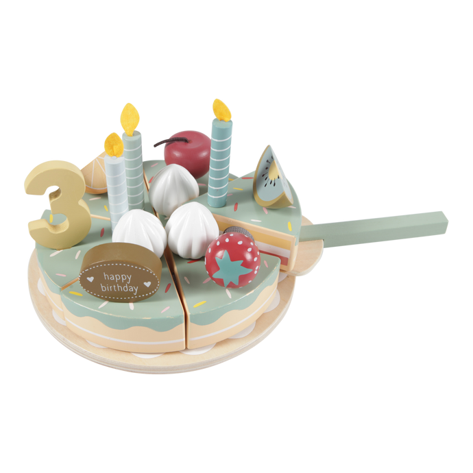 Little Dutch Wooden Birthday Cake