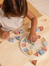 Load image into Gallery viewer, Girl Playing with Little Dutch Puzzle Clock
