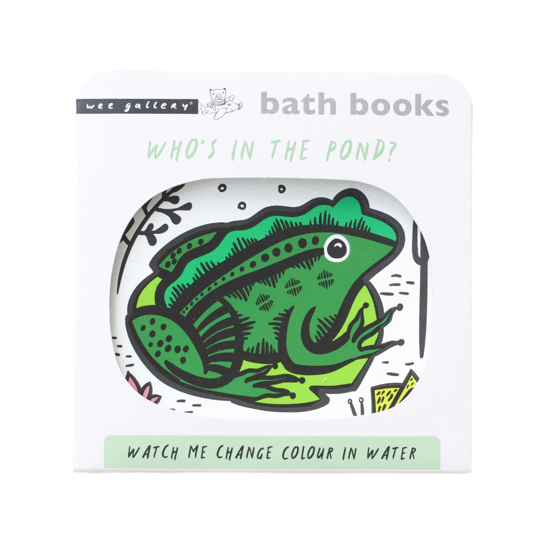 Wee Gallery Colour Me - Who's in the Pond? Book
