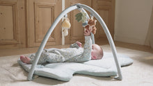 Load and play video in Gallery viewer, Baby playing with Forest Friends Activity Playmat Gym
