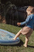 Load image into Gallery viewer, Sprinkler Water Play Mat - Ocean Dreams Blue
