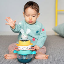 Load image into Gallery viewer, Hunny Bunny Stacker TAF12445 Taf Toys Good Little Egg Toy Stacking Stack Sensory Problem Solving Play Physical Play Motor Skills Hand eye coordination hand eye co-ordination educational Creative Blocks 
