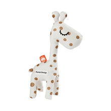 Load image into Gallery viewer, Done by Deer Raffi Rattle brown dots
