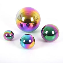 Load image into Gallery viewer, Sensory Reflective Colour Burst Balls Touch TickiT Shapes Shape Sensory Reflective Mirror Metallic Hand eye coordination educational Colour Ball
