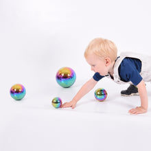 Load image into Gallery viewer, Sensory Reflective Colour Burst Balls Touch TickiT Shapes Shape Sensory Reflective Mirror Metallic Hand eye coordination educational Colour Ball
