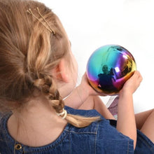 Load image into Gallery viewer, Sensory Reflective Colour Burst Balls Touch TickiT Shapes Shape Sensory Reflective Mirror Metallic Hand eye coordination educational Colour Ball
