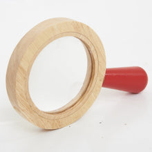 Load image into Gallery viewer, Wooden Hand Lens TickiT Observe Observation Magnifier Magnification educational
