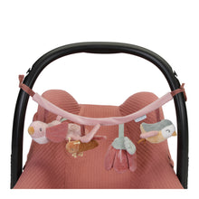 Load image into Gallery viewer, Little Dutch Flowers and Butterfies Stroller Toy Chain on car seat

