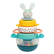 Load image into Gallery viewer, Hunny Bunny Stacker TAF12445 Taf Toys Good Little Egg Toy Stacking Stack Sensory Problem Solving Play Physical Play Motor Skills Hand eye coordination hand eye co-ordination educational Creative Blocks 
