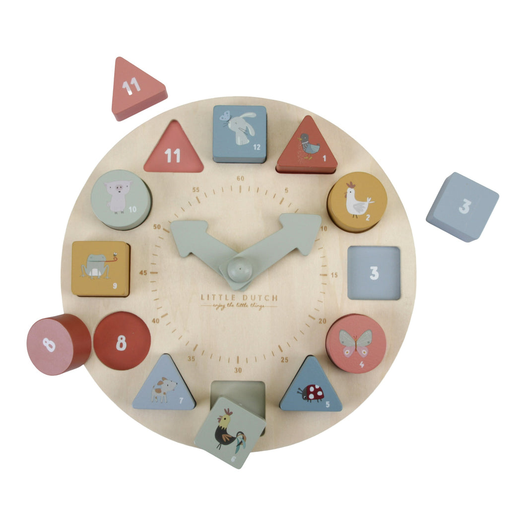 Little Dutch Puzzle Clock