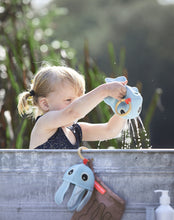 Load image into Gallery viewer, Bath Time Activity Toy Wally Blue Bath toy Water toy sensory
