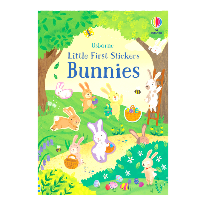 usborne Little First Stickers Bunnies