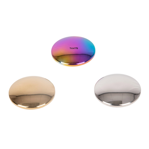TickiT  Sensory  Reflective  Mirror  Disk  Disc  button pebble pebbles