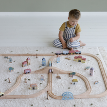 Load image into Gallery viewer, Boy playing with the Railway Train XL Set
