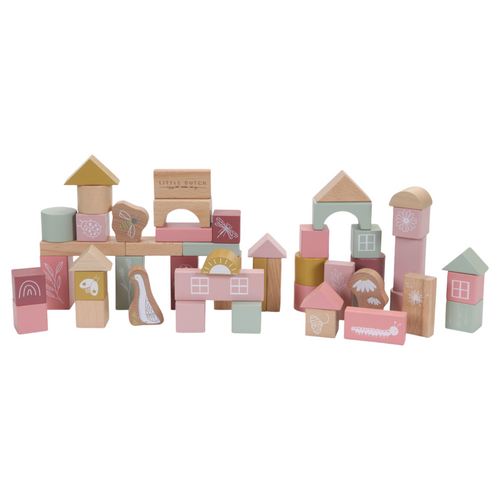 Little Dutch Building Blocks Pink