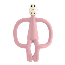 Load image into Gallery viewer, Toy  Textured  Texture  Teething  Teether  Monkey  Matchstick Monkey Teething Toy Grey  Matchstick  Grasp  Dusky Pink Matchstick Monkey Original Teething Toy  Chew  Baby  Animals
