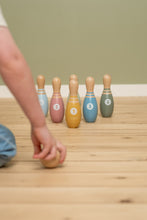 Load image into Gallery viewer, Child playing with Little Dutch Bowling Set
