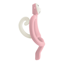 Load image into Gallery viewer, Toy  Textured  Texture  Teething  Teether  Monkey  Matchstick Monkey Teething Toy Grey  Matchstick  Grasp  Dusky Pink Matchstick Monkey Original Teething Toy  Chew  Baby  Animals
