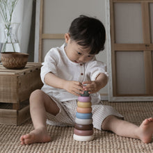 Load image into Gallery viewer, Mushie Stacking Rings Rustic
