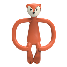 Load image into Gallery viewer, Fudge Fox Toy Textured Texture Teething Teether Monkey Matchstick Monkey Grasp Matchstick Monkey Original Teething Toy Chew Baby Animals
