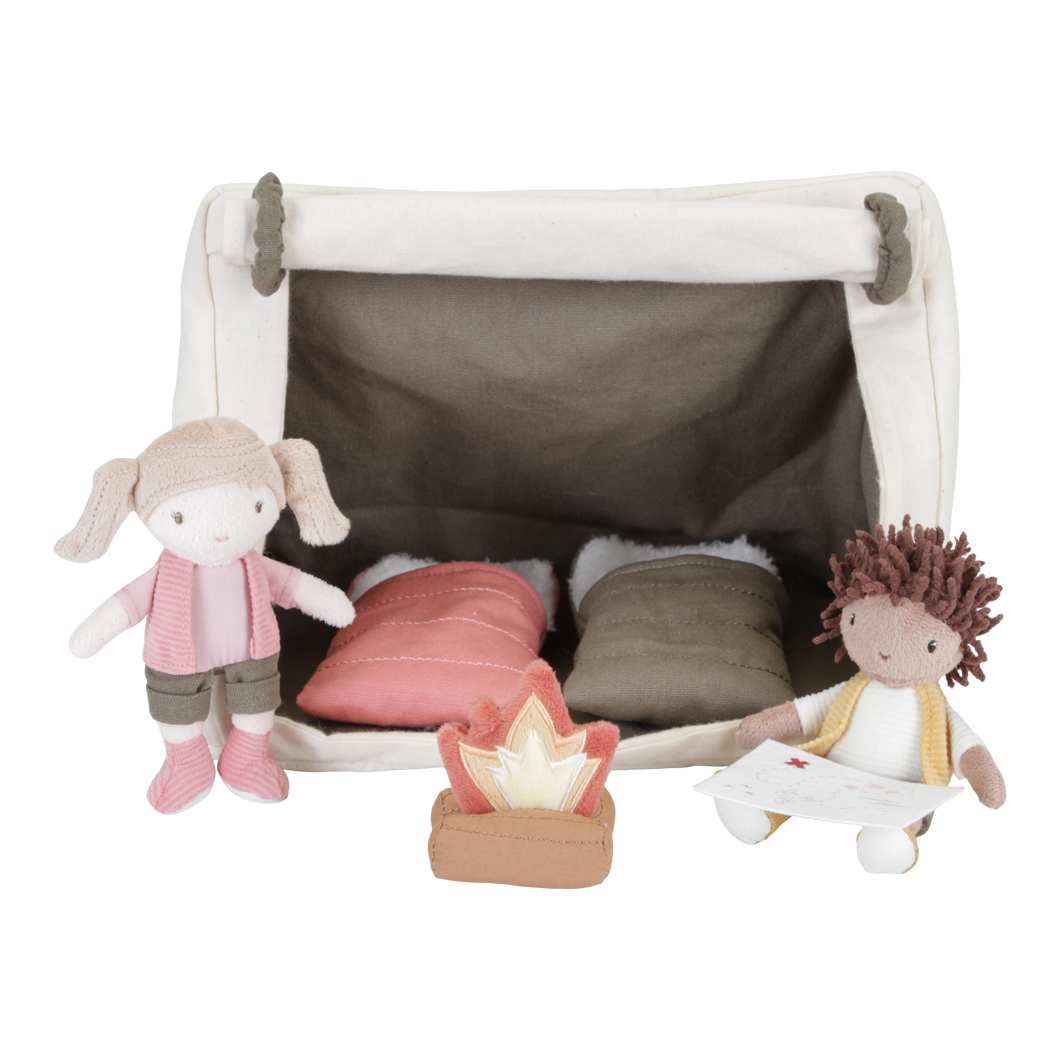 Little Dutch Jake and Anna Doll Camping Playset
