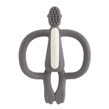 Load image into Gallery viewer, Toy  Textured  Texture  Teething  Teether  Monkey  Matchstick Monkey Teething Toy Grey  Matchstick  Grasp  Grey Matchstick Monkey Original Teething Toy  Chew  Baby  Animals
